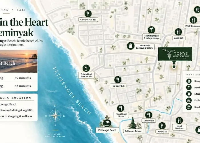 Hotel Tonys & - Bali Seminyak